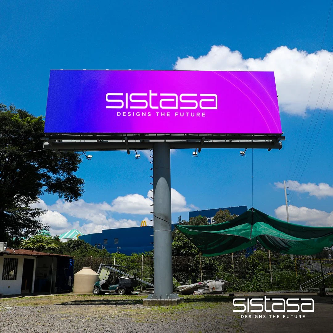 Tecnología LED para campañas en espacios exteriores.